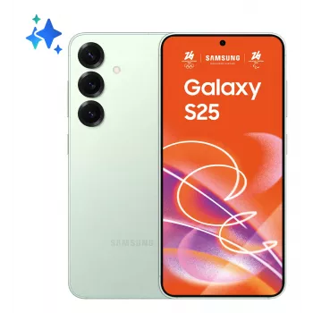 Samsung Galaxy S25 15,8 cm (6,2 pulgadas) Dual SIM Android 15 5G USB Type-C 12 GB 256 GB 4000 mAh menta