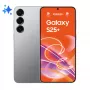 Samsung Galaxy S25+ smartphone, 12GB/256GB, 6,7 pulgadas, Silver Shadow