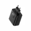 Baseus Cube Pro P10152301113-00 cargador rápido GaN 65 W, 2x USB-C + 1x USB-A, 110–240 V, negro, 0,154 kg