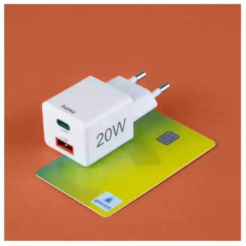 Hama 00201991 cargador para dispositivos móviles auricular, powerbank, smartphone, tablet blanco AC carga rápida interior