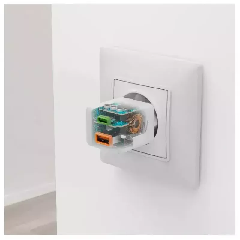 Hama 00201991 cargador para dispositivos móviles auricular, powerbank, smartphone, tablet blanco AC carga rápida interior
