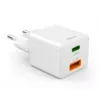 Hama 00201991 cargador para dispositivos móviles auricular, powerbank, smartphone, tablet blanco AC carga rápida interior