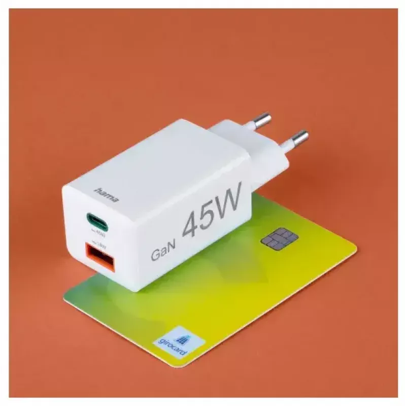 Hama 00201993 cargador móvil teléfono móvil, portátil, smartphone, tablet blanco AC carga rápida interior