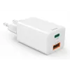 Hama 00201993 cargador móvil teléfono móvil, portátil, smartphone, tablet blanco AC carga rápida interior