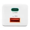 Hama 00201993 cargador móvil teléfono móvil, portátil, smartphone, tablet blanco AC carga rápida interior