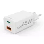 Hama 00201993 cargador móvil teléfono móvil, portátil, smartphone, tablet blanco AC carga rápida interior