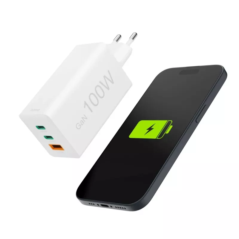 Hama 00201997 cargador móvil portátil, smartphone, tablet blanco AC carga rápida interior
