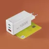 Hama 00201997 cargador móvil portátil, smartphone, tablet blanco AC carga rápida interior