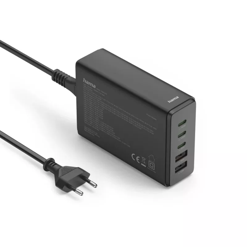 Hama 00201978 cargador para dispositivos móviles portátil, powerbank, smartphone, tablet negro AC carga rápida interior