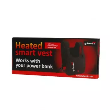 Chaleco protector Glovii GV1U — chaleco unisex de poliéster para esquí, transpirable, impermeable, todo el año, negro