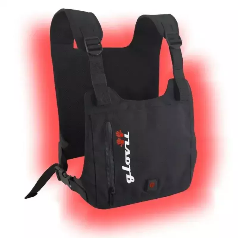 Glovii GV1U chaleco calefactable, universal, negro