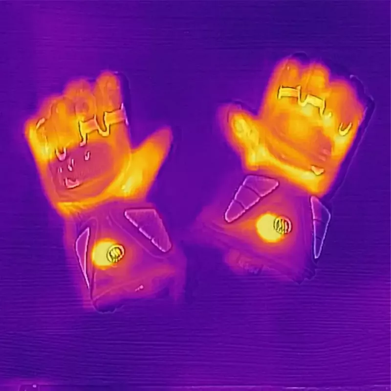 Guantes Glovii GDBL motociclismo poliéster cuero adulto 800g