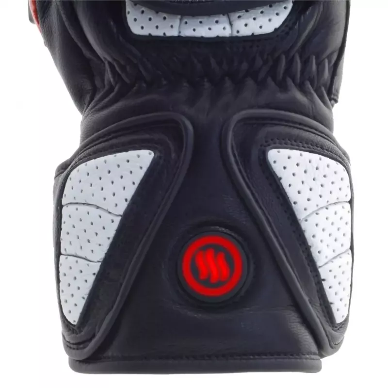 Guantes Glovii GDBXL poliéster cuero genuino motociclismo adulto