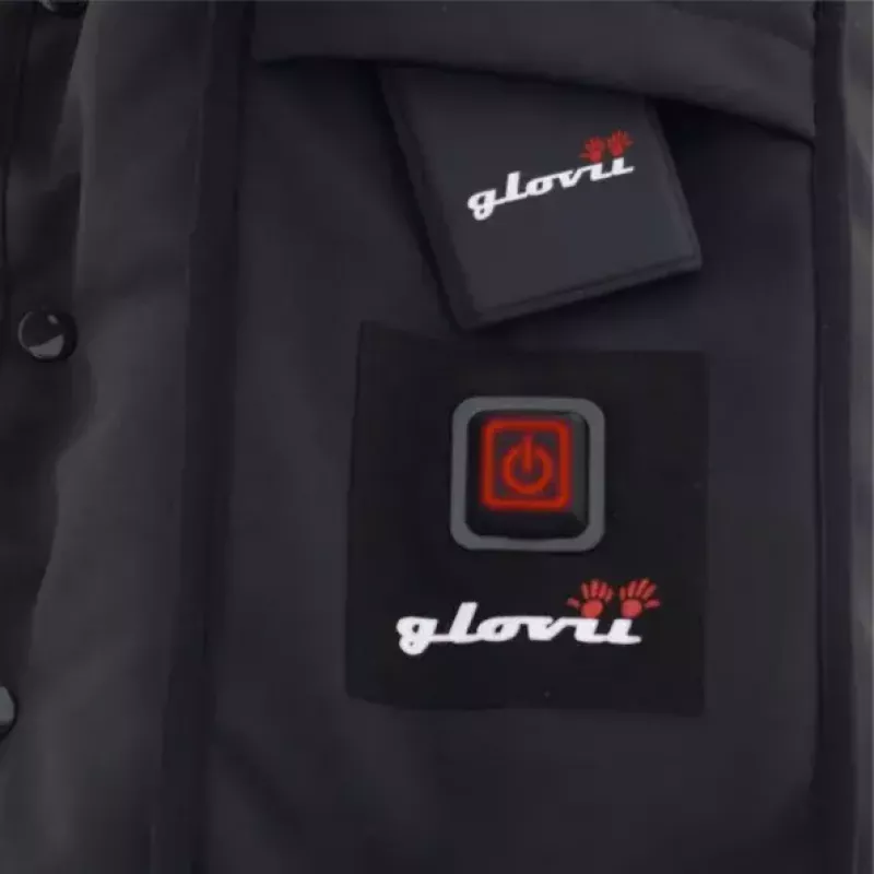Protector de espalda Glovii GF41 Heated Muff 4in1 unisex negro gris