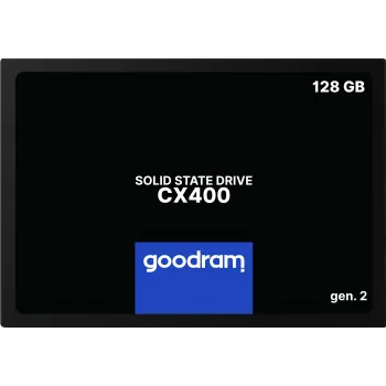 SSD SATA III de 2,5 pulgadas GOODRAM SSDPR-CX400-128-G2 — 128 GB, 550/460 MB/s, 3D TLC NAND