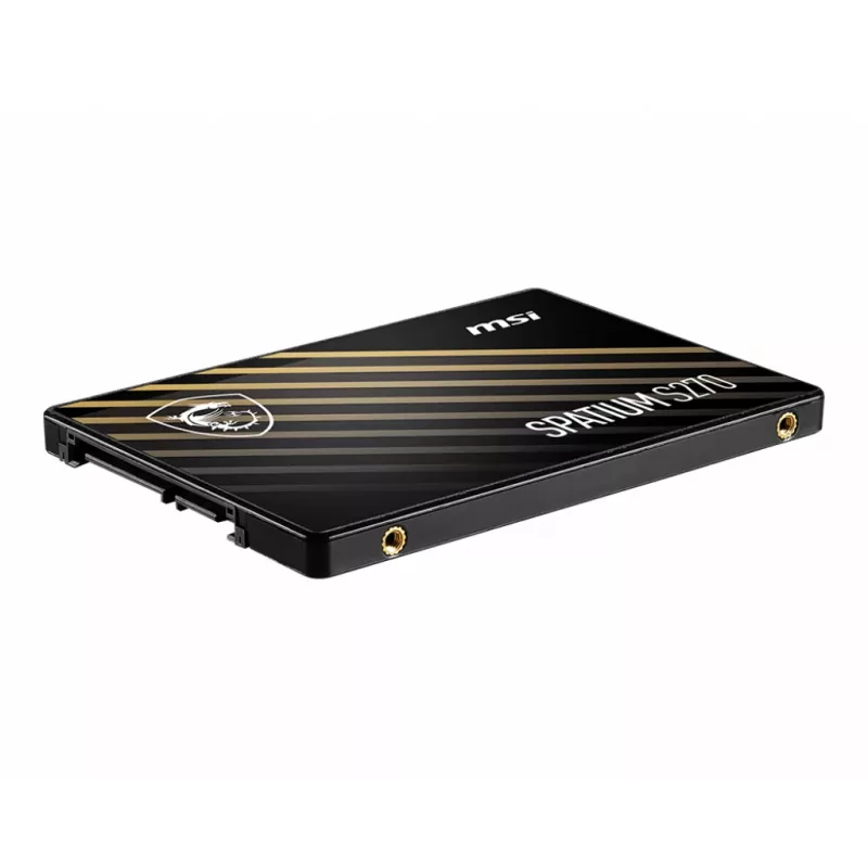 SSD SATA III de 2,5 pulgadas MSI SPATIUM S270 240GB — 3D NAND, 6 Gbit/s, 400 MB/s
