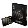 SSD SATA III de 2,5 pulgadas MSI SPATIUM S270 480 GB — 3D NAND, 450 MB/s escritura, 2 millones de horas MTBF