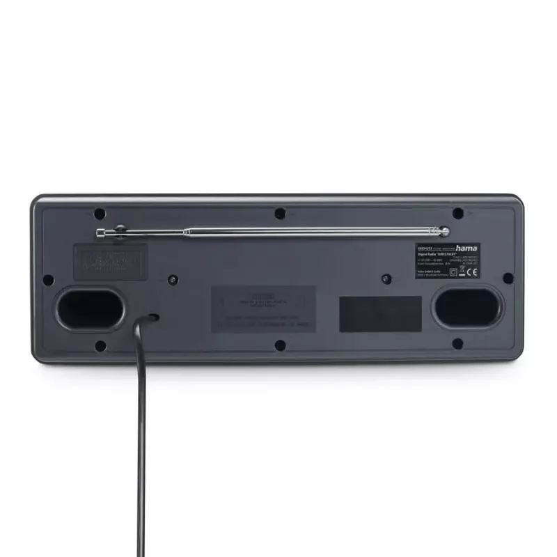 Hama DIR1570CBT negro, gris reproductor de CD portátil