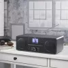 Hama DIR1570CBT negro, gris reproductor de CD portátil