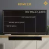 Cable HDMI claroc FEN-HDMI-20-20M 4K@60Hz, longitud 20,0 m