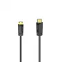 Hama 00205015 Cable HDMI 1,5 m HDMI Type-A (estándar) HDMI Type-C (Mini) negro