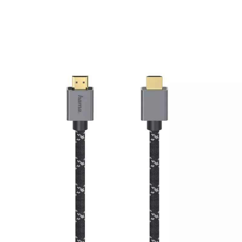 Hama 00200504 Cable HDMI 2 m HDMI Type-A (estándar) negro, gris