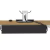Canaleta para cables LogiLink KAB0070 negra 114 mm 76 mm 0,6 m