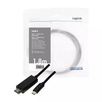 Adaptador gráfico USB LogiLink UA0329 negro