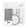 Cable de audio LogiLink CA1208 7,5 m 2 x Cinch negro
