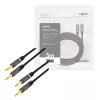 Cable de audio LogiLink CA1211 5 m 2x Banana negro