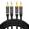 Cable de audio LogiLink CA1211 5 m 2x Banana negro