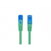 Cable de red LANBERG PCF6A-10CC-2000-G Cat6a S/FTP 20 m LSZH, RJ-45, verde