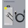 Cable USB Baseus CASX020001 1 m USB A USB C negro