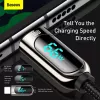 Cable USB Baseus CASX020001 1 m USB A USB C negro
