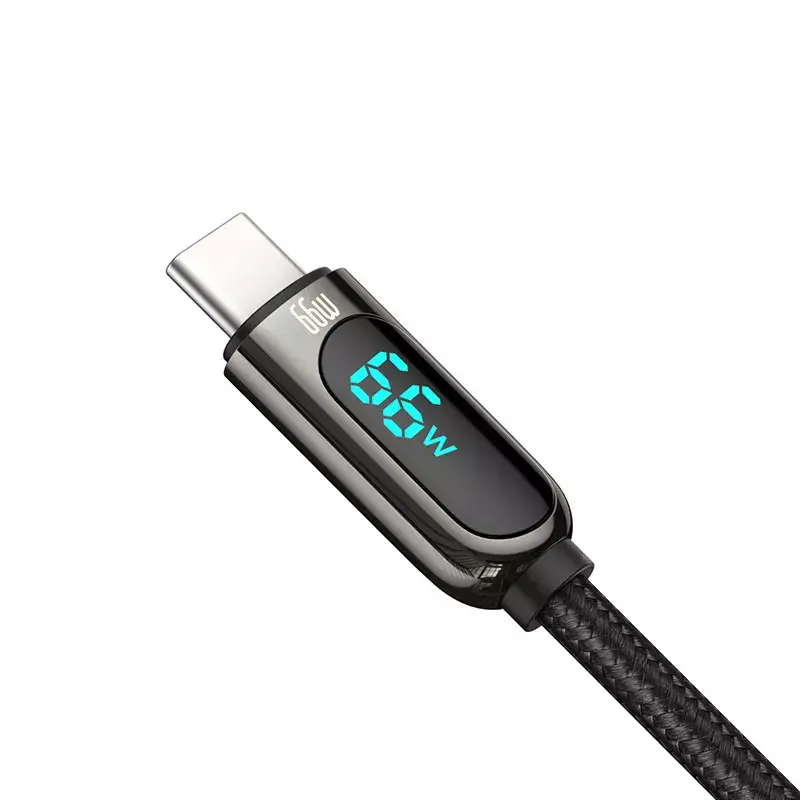 Cable USB Baseus CASX020001 1 m USB A USB C negro