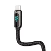 Cable USB Baseus CASX020001 1 m USB A USB C negro