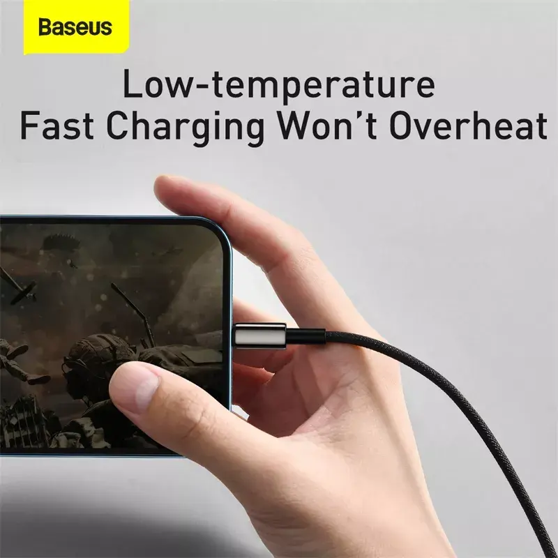 Cable USB 3 en 1 Baseus Tungsten Gold CAMLTWJ-01