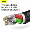 Cable USB 3 en 1 Baseus Tungsten Gold CAMLTWJ-01
