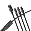 Cable USB 3 en 1 Baseus Tungsten Gold CAMLTWJ-01