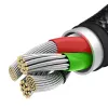 Cable USB 3 en 1 Baseus Tungsten Gold CAMLTWJ-01