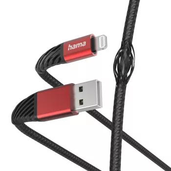 Cable Hama Extreme Lightning a USB A 1,5 m 2,4 A