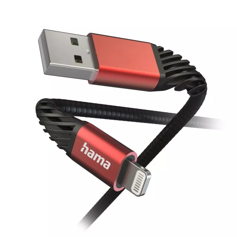 Cable Hama Extreme Lightning a USB A 1,5 m 2,4 A