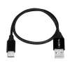 Cable USB LogiLink CU0143 USB 2.0 0,3 m USB A Micro-USB B negro