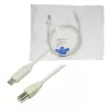 LogiLink CU0160 cable USB 2.0 de USB-C a USB-B, 1 m, gris