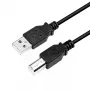 Cable USB LogiLink CU0008B 3 m USB A a USB B negro
