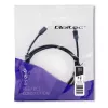 Qoltec 52352 cable USB-C a USB-C, USB 3.1, 5 Gbit/s, 2,5 m, negro