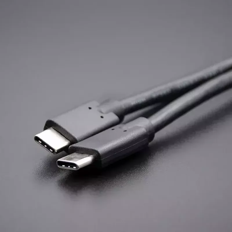 Qoltec 52352 cable USB-C a USB-C, USB 3.1, 5 Gbit/s, 2,5 m, negro
