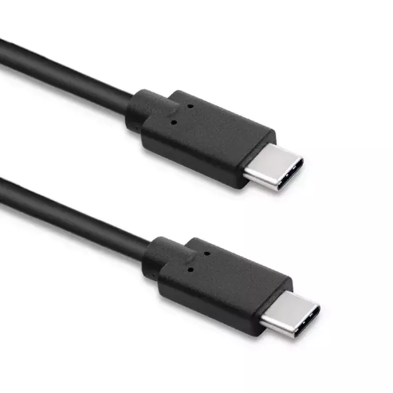 Qoltec 52352 cable USB-C a USB-C, USB 3.1, 5 Gbit/s, 2,5 m, negro