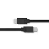 Qoltec 52352 cable USB-C a USB-C, USB 3.1, 5 Gbit/s, 2,5 m, negro