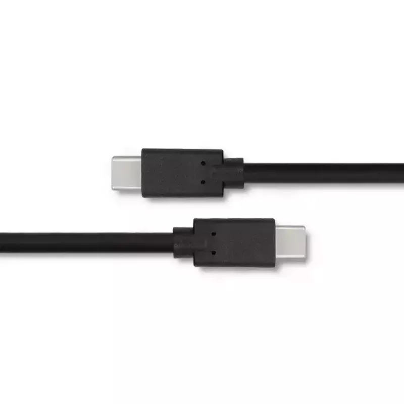 Qoltec 52352 cable USB-C a USB-C, USB 3.1, 5 Gbit/s, 2,5 m, negro